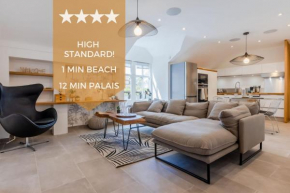 SERRENDY Stylish 2-bedroom apartment 1-minute walk to beaches